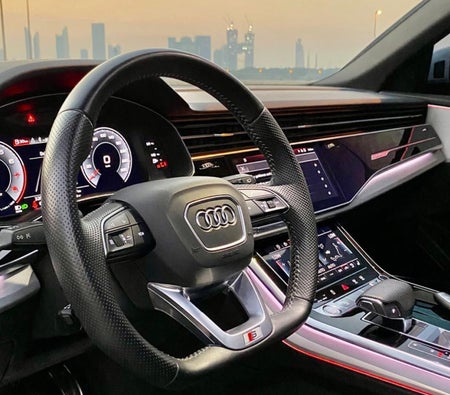 Rent Audi Q8 2019 in Dubai